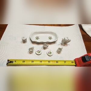 Floral Miniature Tea Set